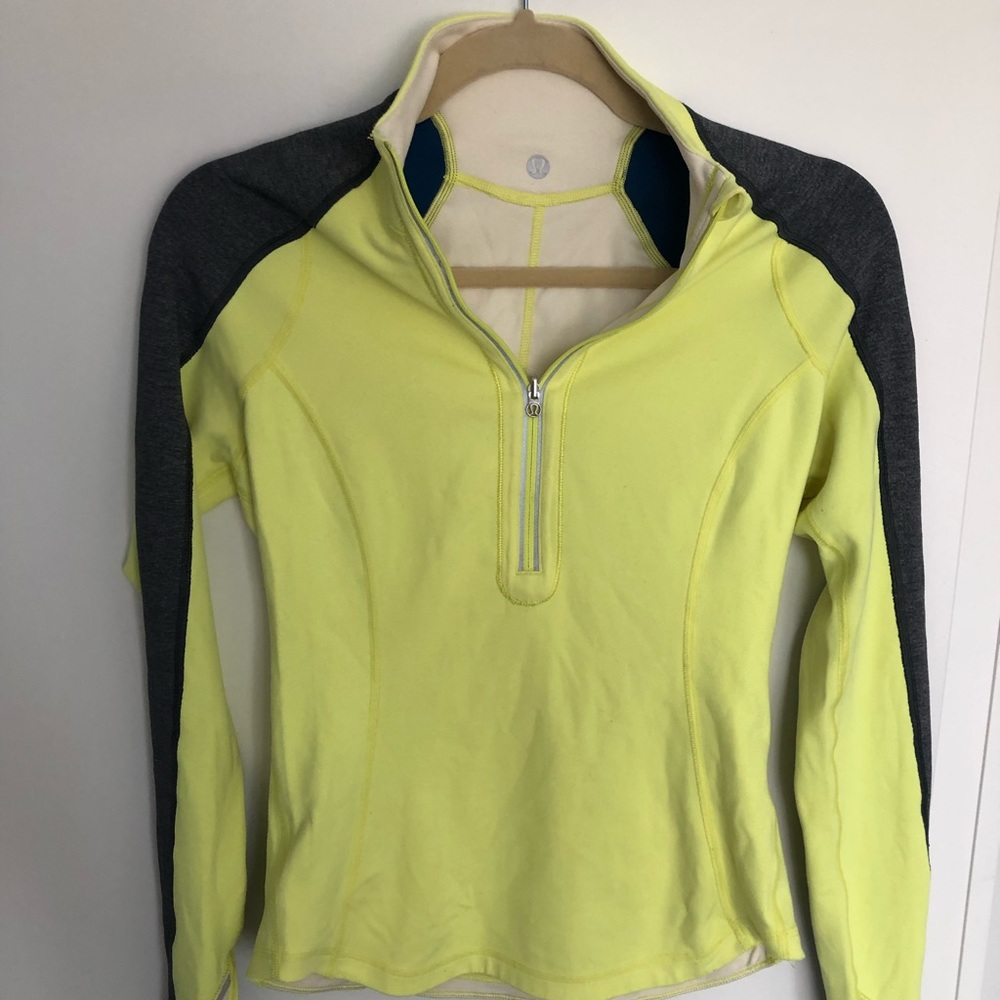 Lululemon Reversible Running Half Zip Jacket